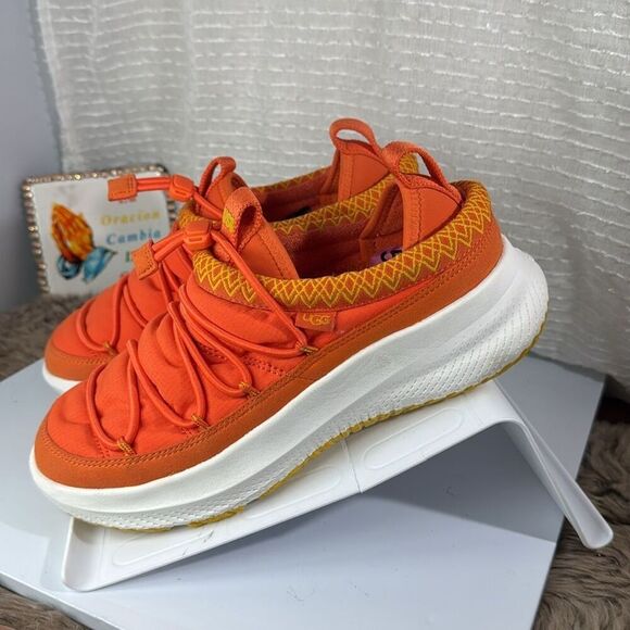 (Q7) UGG CA78 Tasman Slippers Meyer Lemon Soda OrangeMen's Size 5.5 NW - Picture 3 of 12